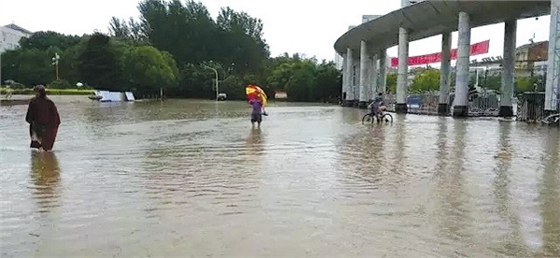 山東大暴雨，羅德移動泵車隨時待命